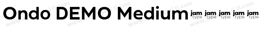Ondo DEMO Medium字体转换